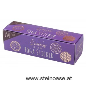 YOGA Sticker - Lotus & OM & Blume des Lebens 